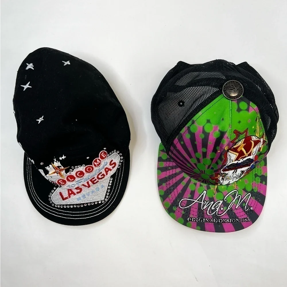 WELCOME LASVEGAS & ANA.M DESIGN BaseballCap